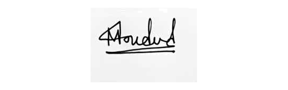 Signature of Md. Moudud Hasan