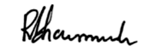 Signature of Rajesh Bhowmick